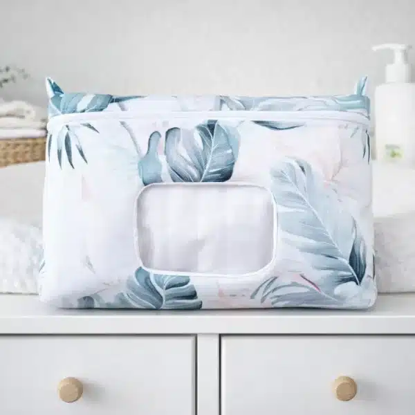 Pálmaleveles pelenkázó neszesszer